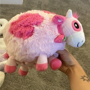 Squishable Strawberry Cow Pink